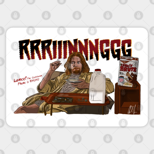 Lance, ANSWER!! Sticker by 51Deesigns